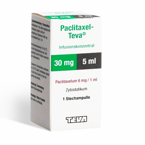 паклитаксел-тева 300 мг/50 мл – TA-Pharm